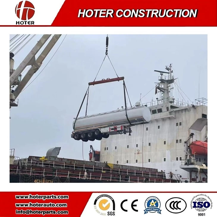 packed tanker trailer