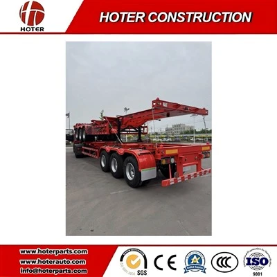 80T skeletaanhangwagen